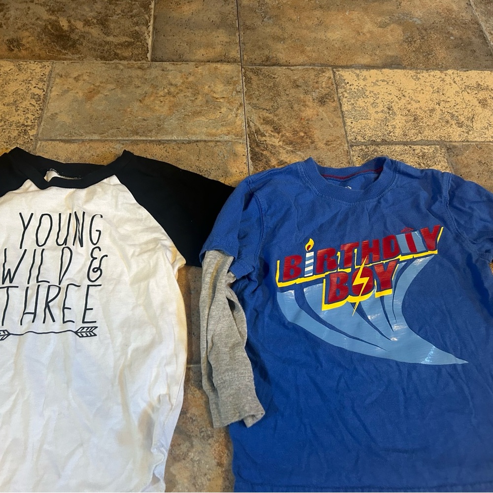 3rd birthday boy shirts - Picture 2 of 5